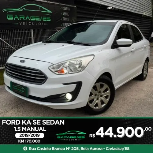 Ford KA 1.5 Sedan SE 12V Flex 4P Mec. 2019