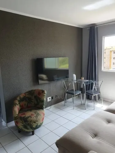 Apartamento para Venda em Goiânia, Condomínio Santa Rita, 2 dormitórios, 1 banheiro, 1 vag