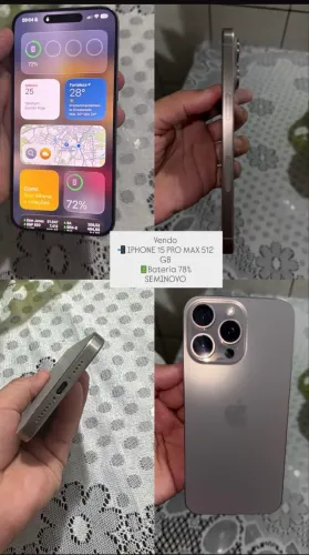 Vendo iPhone 15 pro max 512gb
