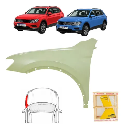 Paralama Vw Tiguan Allspace 2018 2019 2020 2021 Le