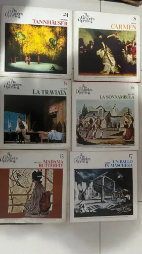 Lote de Discos - Ópera - Música Clássica