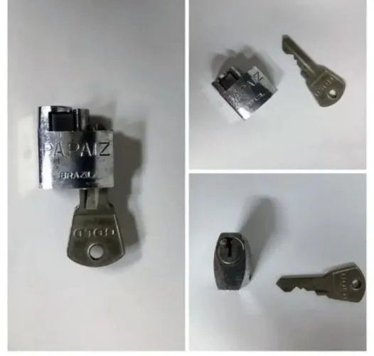 Cadeado para Telefone de Disco