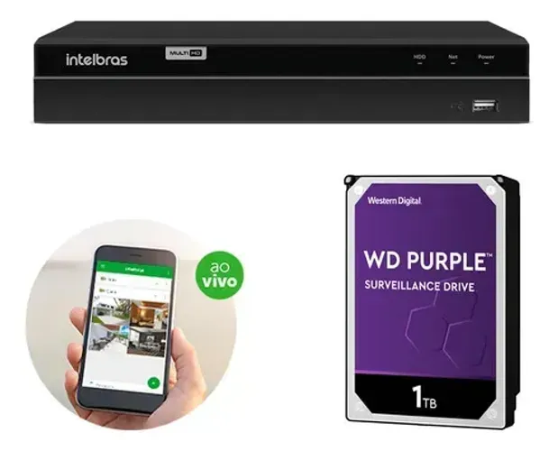 Dvr Intelbras 4ch Mhdx 1204 am