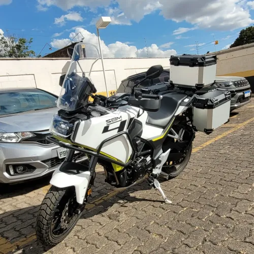 Moto Sbm 400ss na garantia! Super nova