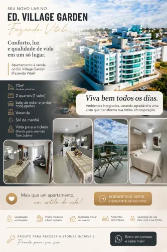 O apartamento que une conforto e localização