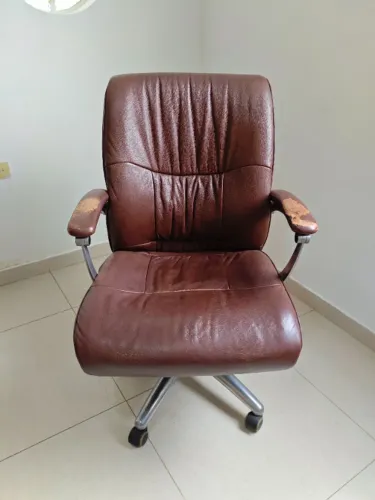 Cadeira couro escritório