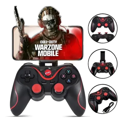 Controle joystick Bluetooth x3 pro 