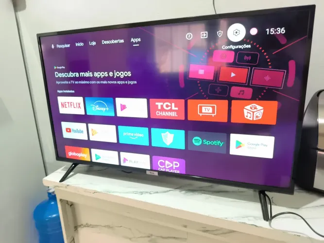 SMART TV 43 ANDROID NOVINHA AINDA !!!