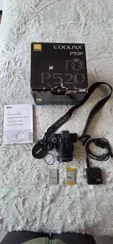 Nikon P520 usada/peças (ler anúncio completo)
