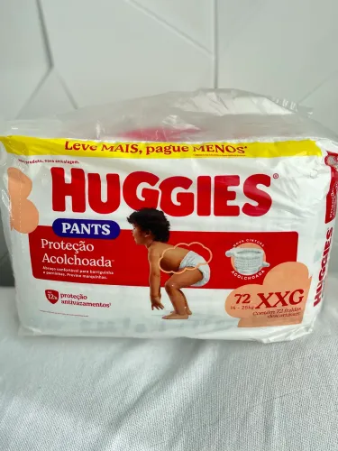 Fralda Huggies Pants Roupinha XXG
