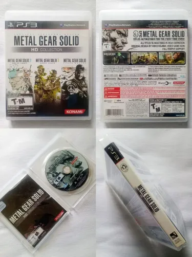 Jogos ps3 original - Metal Gear Solid HD Collection - FAÇO OLX PAY!