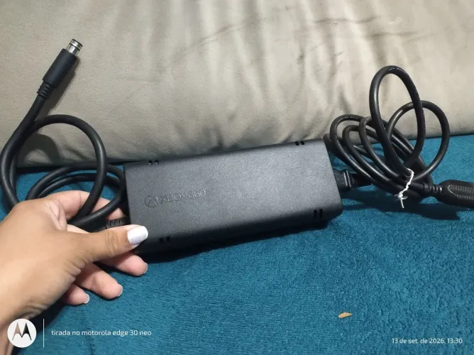 Fonte x box 360 super slim bivolt original
