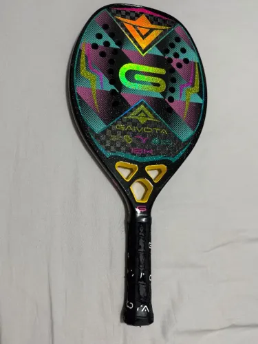 Raquete Beach Tennis 12k pouco usada