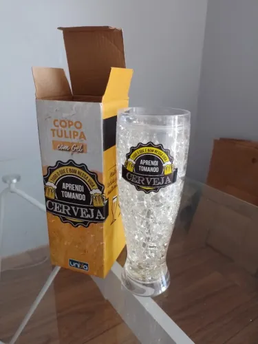 Copo tulipa com gel GRANDE