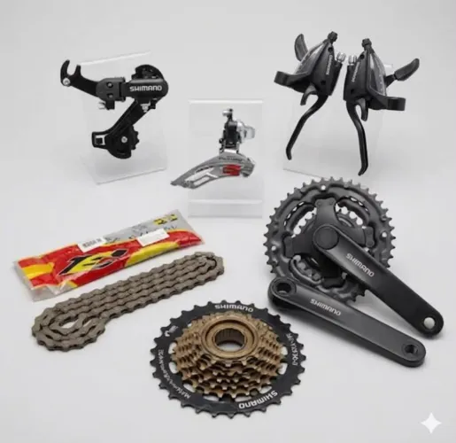 Kit shimano 21 marchas para bicicleta