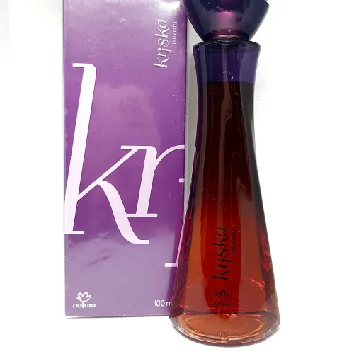 Kriska Mania Natura 100ml v12.2022 Perfume Fora de linha Descontinuado p/ Colecionar