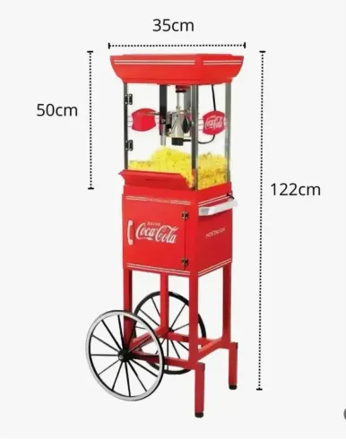 Pipoqueira Vintage Coca Cola 