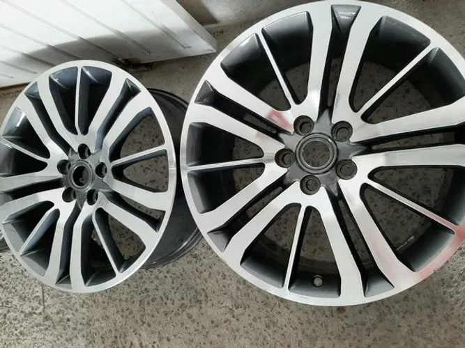 Roda aro 20 Land Rover Sport grafite com diamantado 5X120