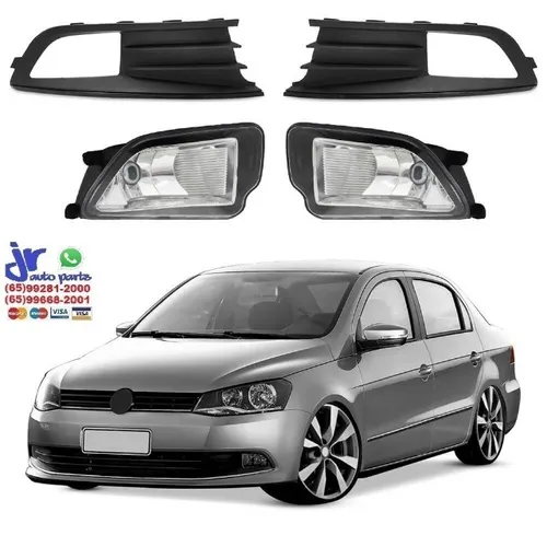 Kit Farol de Milha Voyage G6 2013 2014 2015 2016 Auxiliar Neblina 