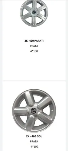 Rodas Novas aro 15- Linha Retrô VW- 4 Furos