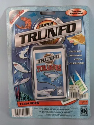 Super Trunfo Tubarão Lacrado Cód.01491