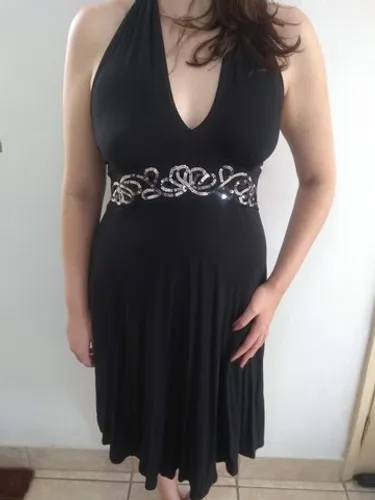 Vestido preto de festa - M (novo)
