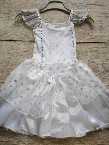 Vestido Fantasia Branco PP