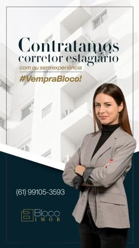 Contratamos Corretores, Estagiarios e Vendedores c/ ou s/ Experiencia (Melhor Comissão)