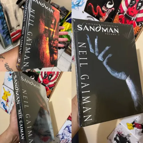 Sandman edição definitiva volumes 1, 2 e 3