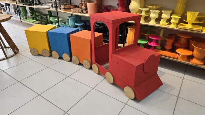 Trem decoração de festa 