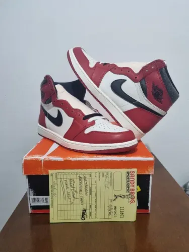 Air Jordan 1 High Chicago Lost and Found 43BR