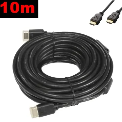 Cabo Hdmi x Hdmi 1.4 10 Metros 10m Full Hd Tv 3d