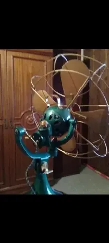 VENTILADOR ANTIGO CARMEN MIRANDA RARIDADE