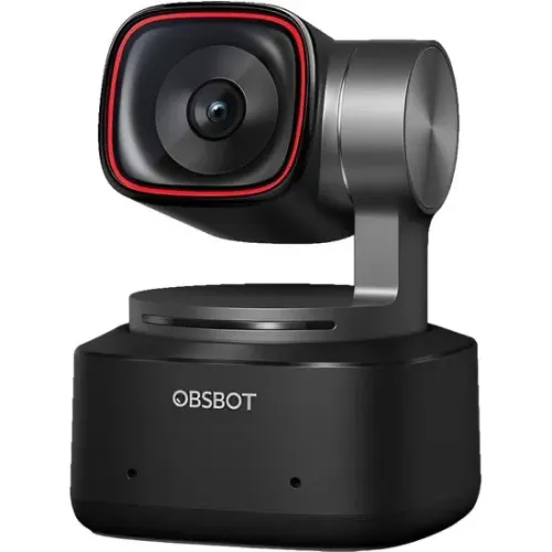 Webcam Obsbot Tiny 2 4K com Ia PTZ - Preto - Novo lacrado!