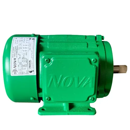 Motor elétrico Blindado Trifásico 3 cv 4 pólos (Baixa rotação 1720 rpm) Nova Motores