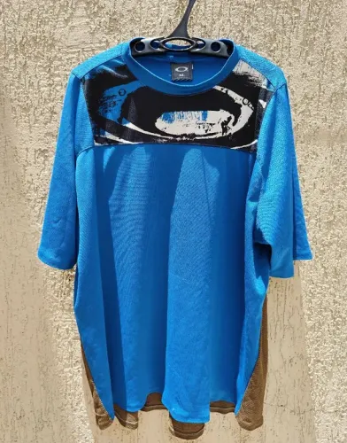 Camiseta Vintage Oakley Azul XL