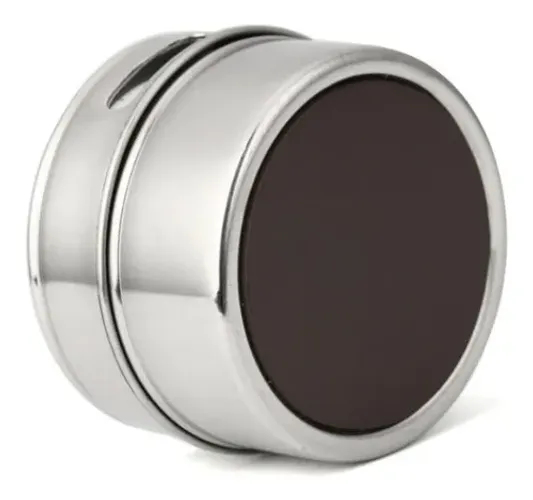 Porta Condimentos Magnético Em Inox 4 Potes