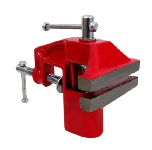 Mini Torno Morsa Base Fixa Western 70mmx33mm F-75