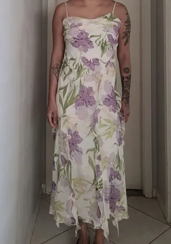 Vestido midi shein