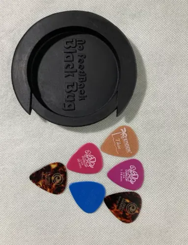 No Feedback Blackbug Abafador De Violão E 6 Palhetas