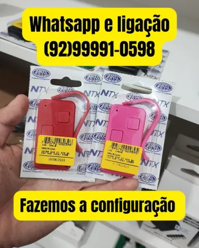 Controle rossi original portão eletrônico