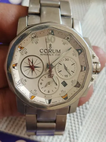 Relógio corum automático cronógrafo 