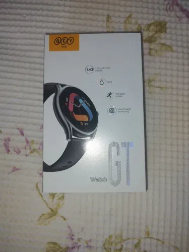 Smartwatch QCY GT com Tela AMOLED e 100 Modos de Esporte