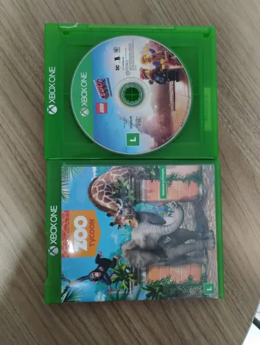 Xbox One: Zoo Tycoon (Completo) + Lego Movie 2 c/ Disco
