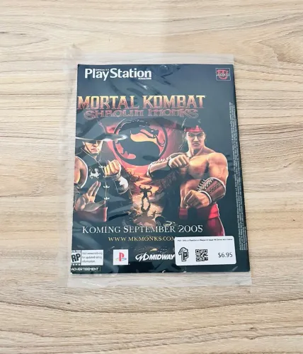 Cd Demo Playstation 2 Mortal Kombat Original Lacrado  
