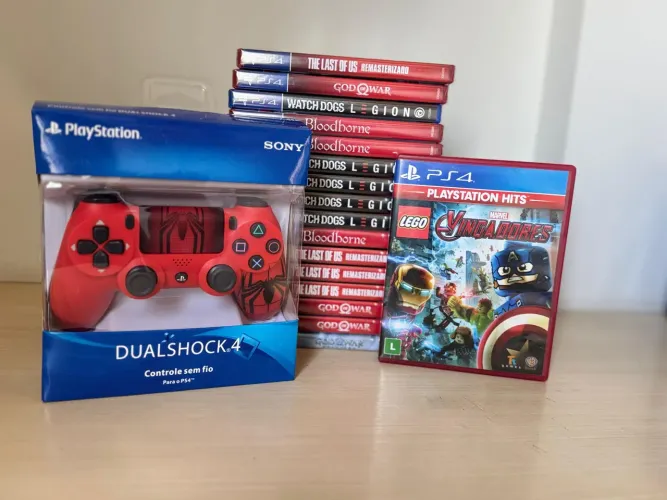 Controle PS4 TV PC + Jogo grátis entregamos