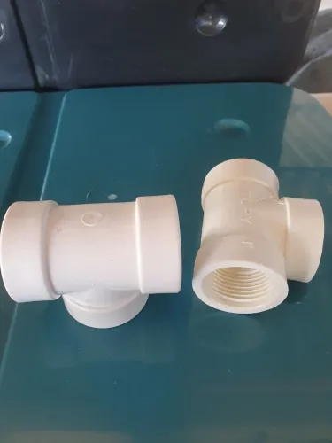 10 Te 1" roscavel em pvc branco