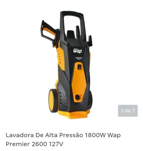 Lavadora de Alta Pressão WAP Premier 2600 127V