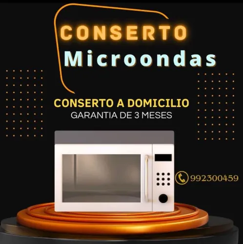 Microondas conserto a domicílio!!