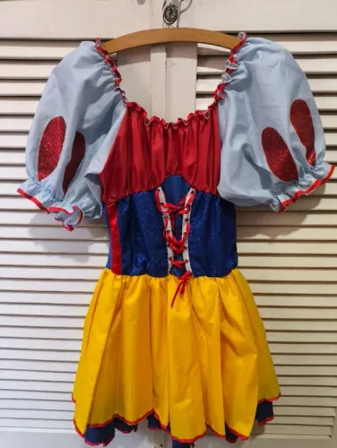 fantasia branca de neve original novinha tamanho P adulto